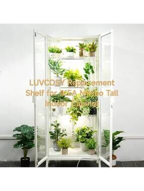 Acrylic Rectangle Shelf for IKEA Cabinets Milsbo Greenhouse Shelves